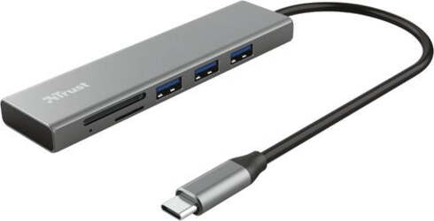 HUB-Trust-24191-HALYX-Usb-C-Grey