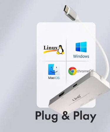 Hub Type-c 7in1 Usb-c Pd Hdmi 4k Usb3.0 2xusb2.0 Lettore Scheda Microsd/sd Tpc-8701 Elettronica/Informatica/Accessori/USB Hub Trade Shop italia - Napoli, Commerciovirtuoso.it