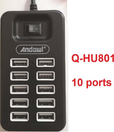 Hub Usb 2.0 Alta Velocit? Estensore A 10 Porte Usb Computer Cavo 100cm Q-hu801 Elettronica/Informatica/Accessori/USB Hub Trade Shop italia - Napoli, Commerciovirtuoso.it