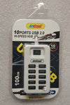 Hub Usb 2.0 Alta Velocit? Estensore A 10 Porte Usb Computer Cavo 100cm Q-hu801 Elettronica/Informatica/Accessori/USB Hub Trade Shop italia - Napoli, Commerciovirtuoso.it