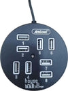 Hub Usb 2.0 Hi-speed 8 Porte Con Cavo Da 60 Cm Con Connessione Usb-a Q-hu800 Elettronica/Informatica/Accessori/USB Hub Trade Shop italia - Napoli, Commerciovirtuoso.it