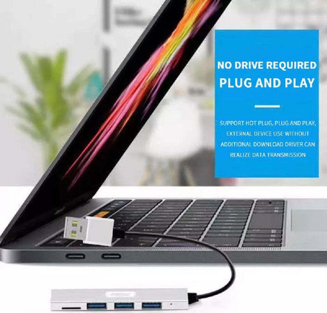 Hub Usb 3 Porte Usb3.0 + 1 Slot Micro Sd Portatile Dissipazione Del Calore Q-t89 Elettronica/Informatica/Accessori/USB Hub Trade Shop italia - Napoli, Commerciovirtuoso.it