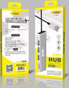 Hub Usb 3 Porte Usb3.0 + 1 Slot Micro Sd Portatile Dissipazione Del Calore Q-t89 Elettronica/Informatica/Accessori/USB Hub Trade Shop italia - Napoli, Commerciovirtuoso.it