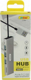Hub Usb 3 Porte Usb3.0 + 1 Slot Micro Sd Portatile Dissipazione Del Calore Q-t89 Elettronica/Informatica/Accessori/USB Hub Trade Shop italia - Napoli, Commerciovirtuoso.it