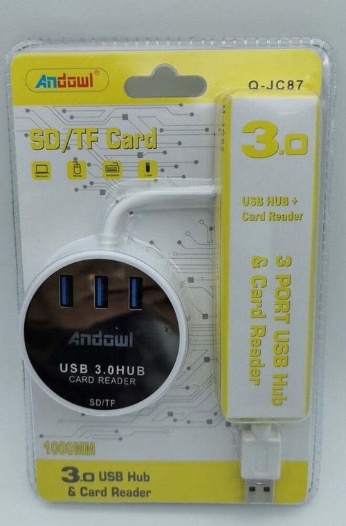 Hub Usb 3.0 3 Porte Lettore Schede Connessione Usb Per Pc Windows Mac Os Q-jc87 Elettronica/Informatica/Accessori/USB Hub Trade Shop italia - Napoli, Commerciovirtuoso.it