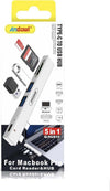 Hub Usb Q-hu810 5in1 Da Tipo C A Hub Usb Per Macbook Pro Con Connessione Tipo C Elettronica/Informatica/Accessori/USB Hub Trade Shop italia - Napoli, Commerciovirtuoso.it