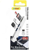 Hub Usb Q-hu810 5in1 Da Tipo C A Hub Usb Per Macbook Pro Con Connessione Tipo C Elettronica/Informatica/Accessori/USB Hub Trade Shop italia - Napoli, Commerciovirtuoso.it