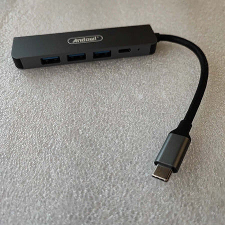 Hub Usb Type-c 5 In 1 Hdmi 4k Compatibile Con Thunderbolt 3 Multifunzione Q-hu90 Elettronica/Informatica/Accessori/USB Hub Trade Shop italia - Napoli, Commerciovirtuoso.it