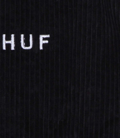 HUF-Camicia-Manica-Lunga-Uomo-Vandenberg-Corduroy-Jacket-Black-da-uomo