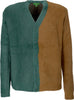 HUF-Cardigan-Uomo-Feels-Good-Cardigan-Brown-da-uomo