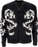 HUF-Cardigan-Uomo-Twin-Dragon-Cardigan-Black-da-uomo