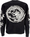 HUF-Cardigan-Uomo-Twin-Dragon-Cardigan-Black-da-uomo
