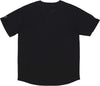 HUF-Casacca-Bottoni-Uomo-H-star-Baseball-Shirt-Black-da-uomo