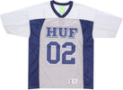 HUF-Casacca-Uomo-Anniversary-Football-Jersey-Silver-da-uomo