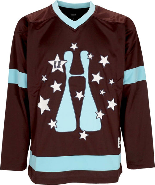 HUF-Casacca-Uomo-H-Stardust-Jersey-Eggplant-da-uomo