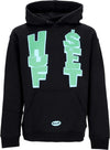 HUF-Felpa-Cappuccio-Uomo-Anthem-Po-Hoodie-Black-da-uomo