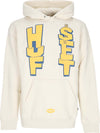 HUF-Felpa-Cappuccio-Uomo-Anthem-Po-Hoodie-Bone-da-uomo