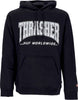 HUF-Felpa-Cappuccio-Uomo-Bayview-P/o-Hoodie-X-Thrasher-Black-da-uomo