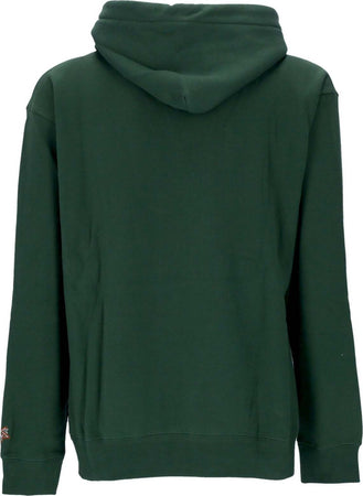 HUF-Felpa-Cappuccio-Uomo-Bayview-P/o-Hoodie-X-Thrasher-Forest-Green-da-uomo