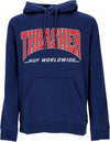 HUF-Felpa-Cappuccio-Uomo-Bayview-P/o-Hoodie-X-Thrasher-Navy-da-uomo