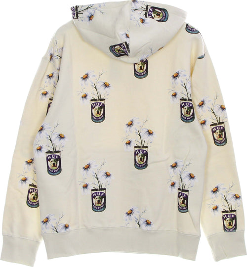 HUF-Felpa-Cappuccio-Uomo-Canned-P/o-Hoodie-Off-White-da-uomo