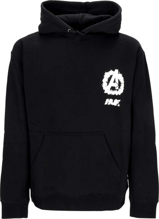HUF-Felpa-Cappuccio-Uomo-Cosmic-Assemblage-Po-Hoodie-X-Avengers-Black-da-uomo
