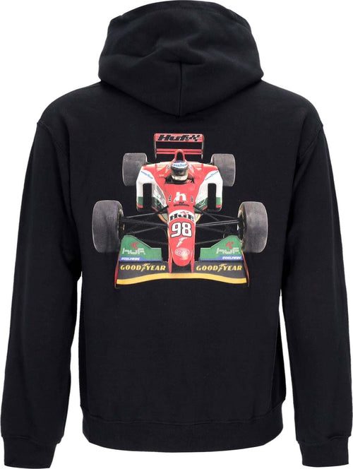 HUF-Felpa-Cappuccio-Uomo-F1-Po-Hoodie-X-Goodyear-Black-da-uomo