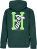 HUF-Felpa-Cappuccio-Uomo-Hardware-Hoodie-Forest-Green-da-uomo