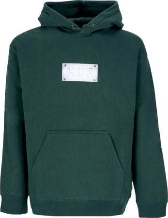 HUF-Felpa-Cappuccio-Uomo-Hardware-Hoodie-Forest-Green-da-uomo