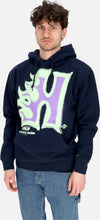 HUF-Felpa-Cappuccio-Uomo-Heat-Wave-Po-Hoodie-Navy-da-uomo