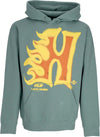 HUF-Felpa-Cappuccio-Uomo-Heat-Wave-Po-Hoodie-Sage-da-uomo