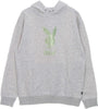 HUF-Felpa-Cappuccio-Uomo-Rhinestone-Po-Hoodie-X-Playboy-Grey-Heather-da-uomo