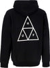 HUF-Felpa-Cappuccio-Uomo-Set-Triple-Triangle-Po-Hoodie-Black-da-uomo