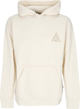 HUF-Felpa-Cappuccio-Uomo-Set-Triple-Triangle-Po-Hoodie-Bone-da-uomo