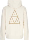 HUF-Felpa-Cappuccio-Uomo-Set-Triple-Triangle-Po-Hoodie-Bone-da-uomo