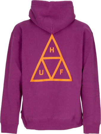 HUF-Felpa-Cappuccio-Uomo-Set-Triple-Triangle-Po-Hoodie-Grape-da-uomo