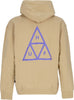HUF-Felpa-Cappuccio-Uomo-Set-Triple-Triangle-Po-Hoodie-Oatmeal-da-uomo