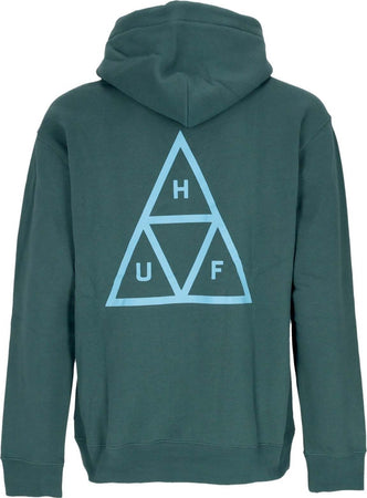 HUF-Felpa-Cappuccio-Uomo-Set-Triple-Triangle-Po-Hoodie-Pine-da-uomo