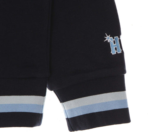 HUF-Felpa-Cappuccio-Uomo-Sideline-P/o-Hoodie-Indigo-da-uomo