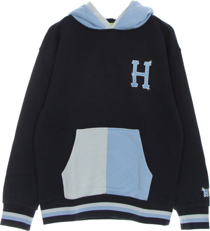 HUF-Felpa-Cappuccio-Uomo-Sideline-P/o-Hoodie-Indigo-da-uomo