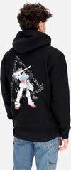 HUF-Felpa-Cappuccio-Uomo-Triple-Triangle-Po-Hoodie-X-Gundam-Black-da-uomo