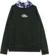 HUF-Felpa-Cappuccio-Uomo-Vicious-P/o-Hoodie-Black-da-uomo