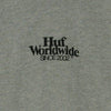 HUF-Felpa-Cappuccio-Uomo-Vicious-P/o-Hoodie-Grey-Heather-da-uomo