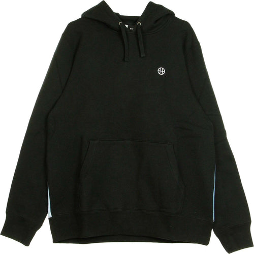 HUF-Felpa-Cappuccio-Uomo-Vivid-P/o-Fleece-Black-da-uomo