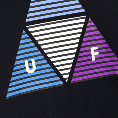 HUF-Felpa-Cappuccio-Zip-Uomo-Prism-Triple-Triangle-Full-Zip-Hoodie-Navy-Blazer-da-uomo