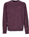 HUF-Felpa-Girocollo-Uomo-12-Galaxies-Faded-Crewneck-Wine-da-uomo