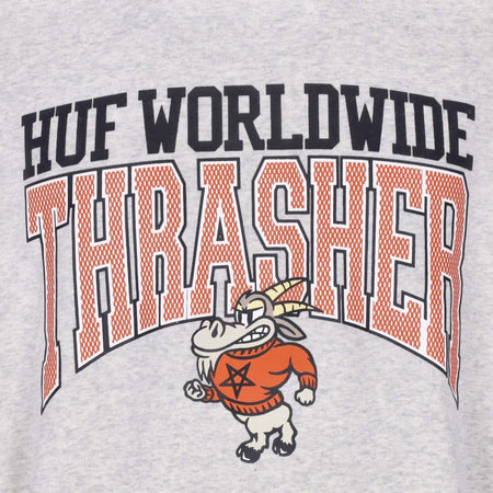 HUF-Felpa-Girocollo-Uomo-Candlestick-Crewneck-X-Thrasher-Athletic-Heather-da-uomo