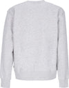 HUF-Felpa-Girocollo-Uomo-Team-Crewneck-Heather-Grey-da-uomo