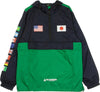 HUF-Giacca-a-Vento-Infilabile-Uomo-Flags-Anorak-Jacket-French-Navy-da-uomo