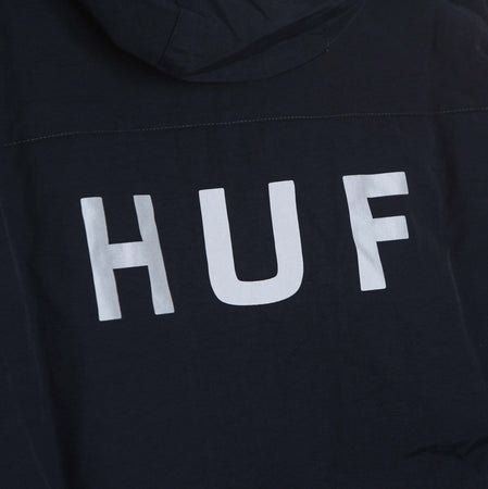 HUF-Giacca-a-Vento-Uomo-Essentials-Zip-Standard-Shell-Navy-da-uomo